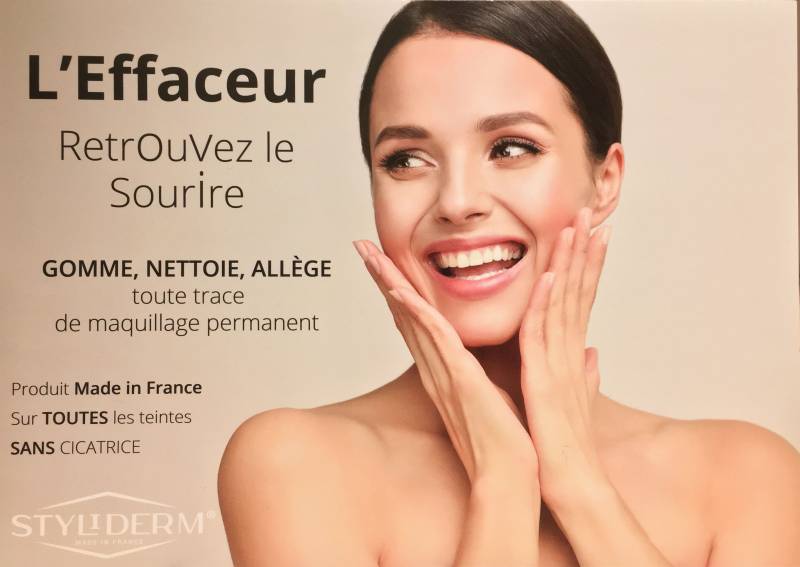 détatouage d'un maquillage permanent des sourcils à roanne près de Mably